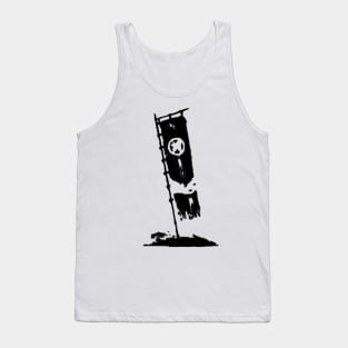 Ghost of tsushima, Flag (Black) Tank Top